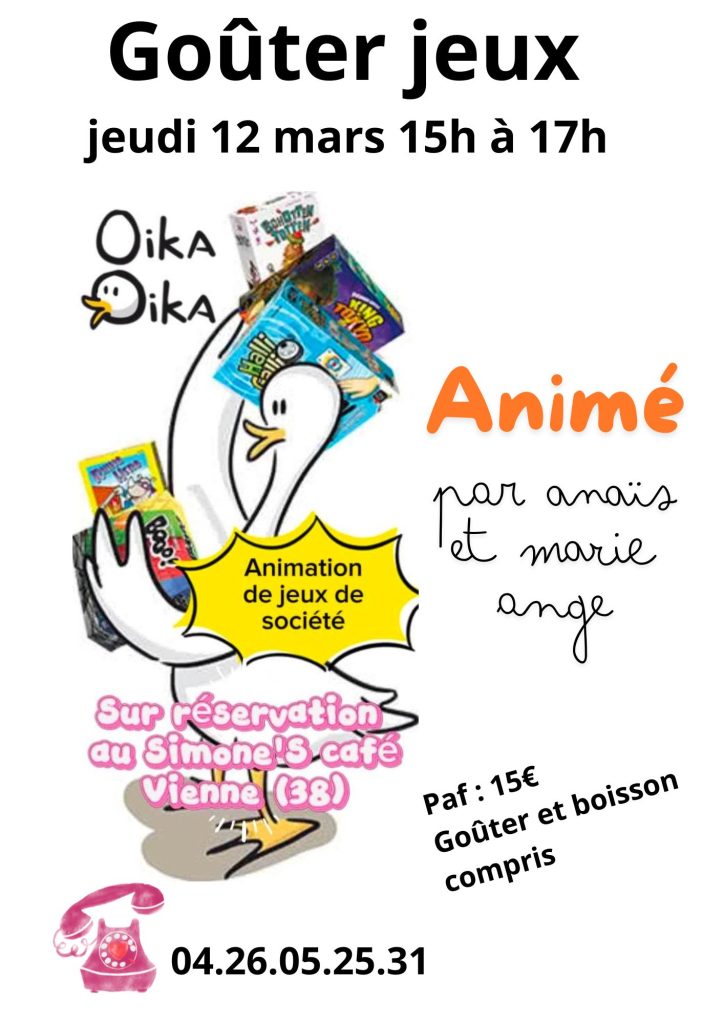 jeux de société au simone's café