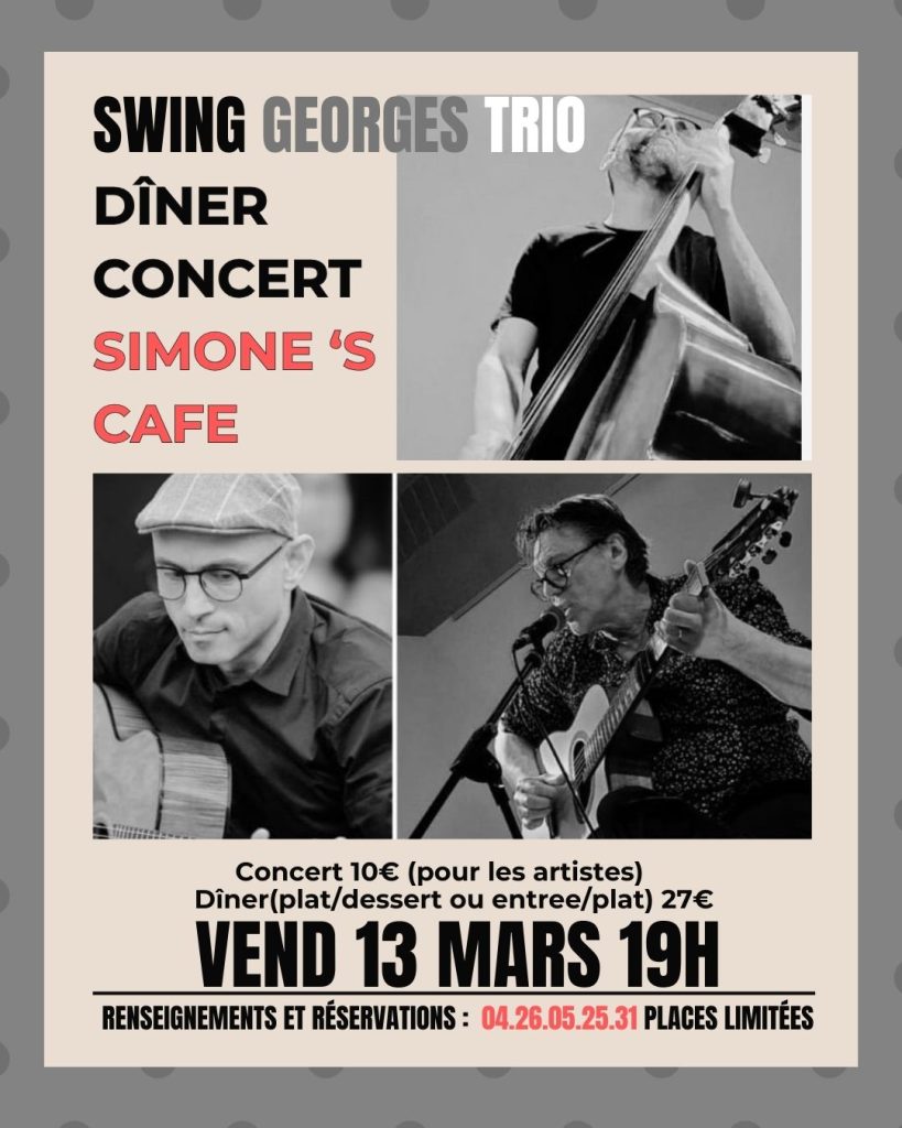 concert au simone's café