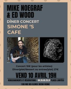 Lire la suite à propos de l’article Dîner Concert avec Mike Noegraf & Ed Wood